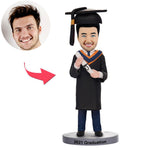 Niestandardowe rękodzieło Bobblehead z okazji ukończenia szkoły