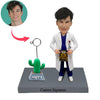 Doktor Bobblehead z ozdobą kaktusa