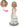 Ślubna lalka Bobblehead dla nowożeńców