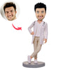 Spersonalizowana figurka głowy lekarza Bobble