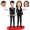 Niestandardowa lalka Bobble Head dla pary