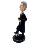 Bobblehead niestandardowy sędzia z piłką nożną