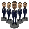 Niestandardowe lalki Bobblehead dla drużbów ślubnych