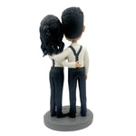 Niestandardowy styl Bobblehead dla par w stylu dżentelmena
