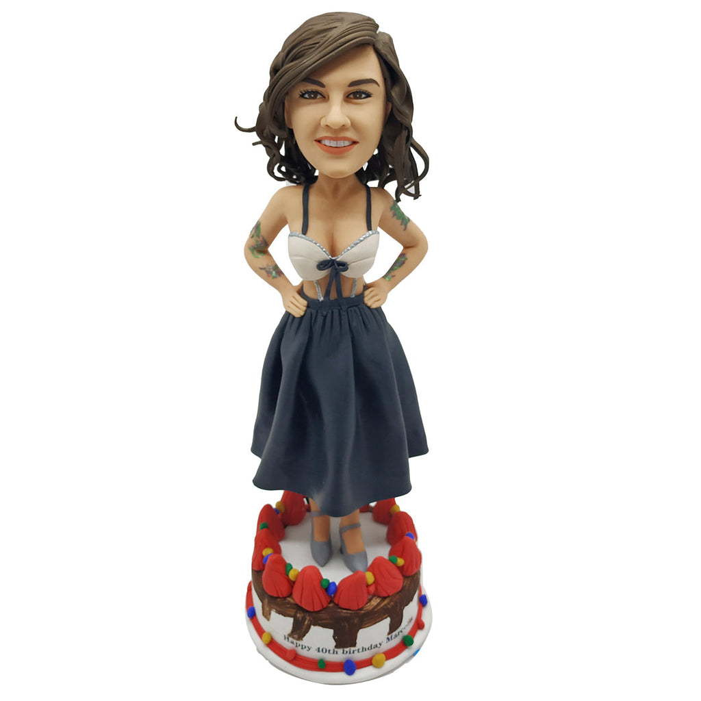 Prezent urodzinowy Lalka Bobblehead