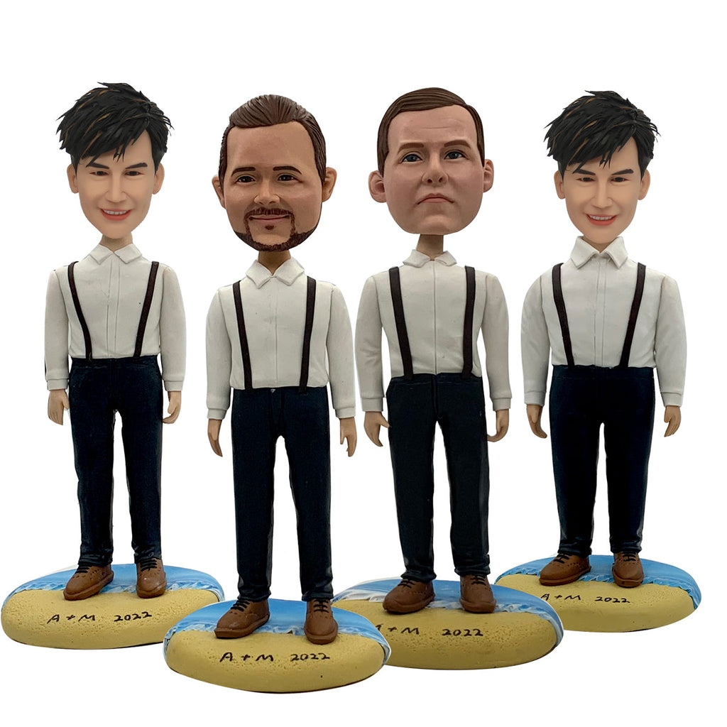 Prezenty dla drużbów weselnych Bobblehead