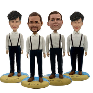 Prezenty dla drużbów weselnych Bobblehead