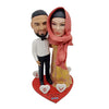 Indyjskie lalki ślubne Bobblehead