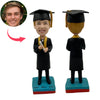 Niestandardowa figurka Bobblehead dla absolwentów uniwersytetu