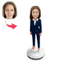 Niestandardowa figurka menedżerki biura Bobblehead