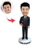 Personalizowana figurka nauczyciela szkolnego z kiwającą się głową