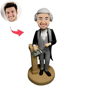Niestandardowa lalka Bobblehead sędziego