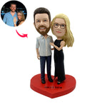 Niestandardowe figurki Bobble Head dla par