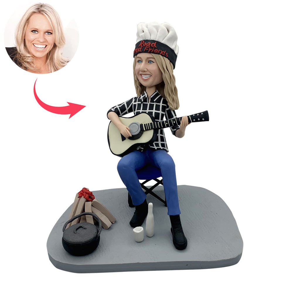 Niestandardowa lalka Gitar Bobblehead
