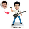 Niestandardowy Bobblehead z gitarą elektryczną