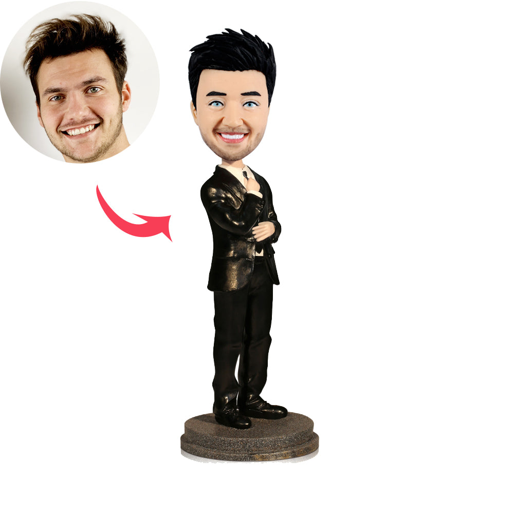 Spersonalizowana Bobblehead dla panów na podstawie jego zdjęć - prezent ...