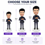 Personalized Police Bobblehead for Man