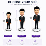 Personalizowana figurka nauczyciela szkolnego z kiwającą się głową