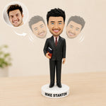 Personalizowana figurka nauczyciela szkolnego z kiwającą się głową