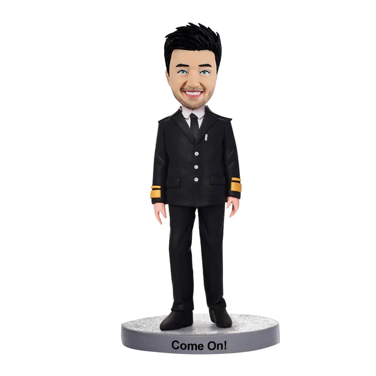 Niestandardowa lalka Bobblehead policjant