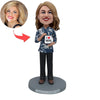Niestandardowa figurka Bobblehead z kochaną mamą