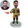Niestandardowy prezent na Dzień Ojca Strażak Bobblehead