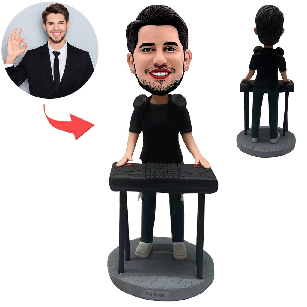 Niestandardowa lalka Bobble Head dla DJ-a