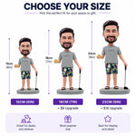 Golf Dad Personalized Bobblehead