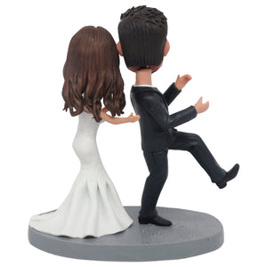 Taniec pary ślubnej na zamówienie w duecie Bobblehead