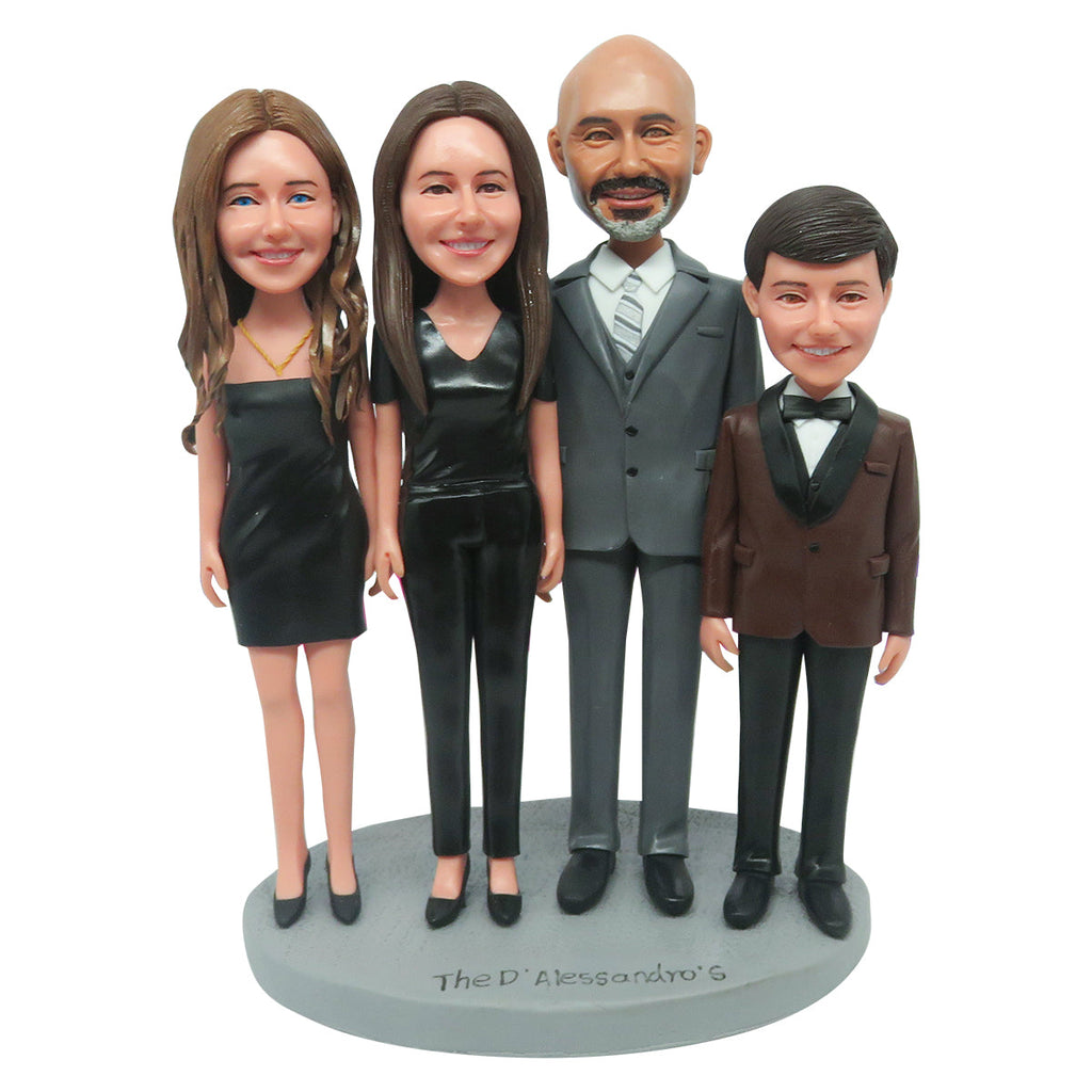 Niestandardowa figurka Bobblehead dla członka rodziny