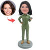 Niestandardowa lalka pilotka Bobblehead