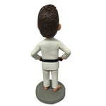 Niestandardowa lalka Bobblehead przedstawiająca sportowca taekwondo