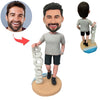 Niestandardowa lalka Bobblehead MALE BOSS