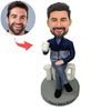 Wszystkiego najlepszego z okazji urodzin niestandardowy Bobblehead