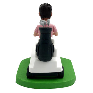 Pomysł na prezent na Dzień Ojca – jazda wózkiem golfowym Bobblehead
