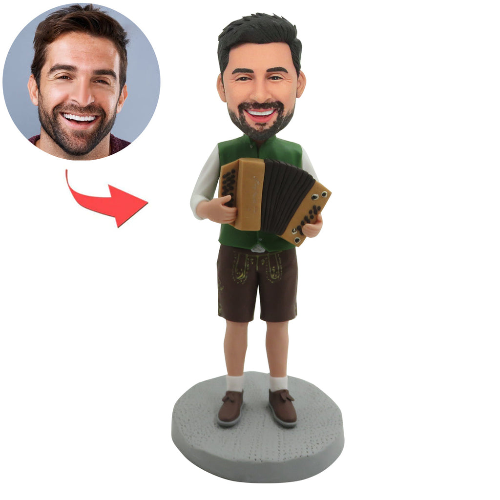 Niestandardowy akordeonista Bobblehead