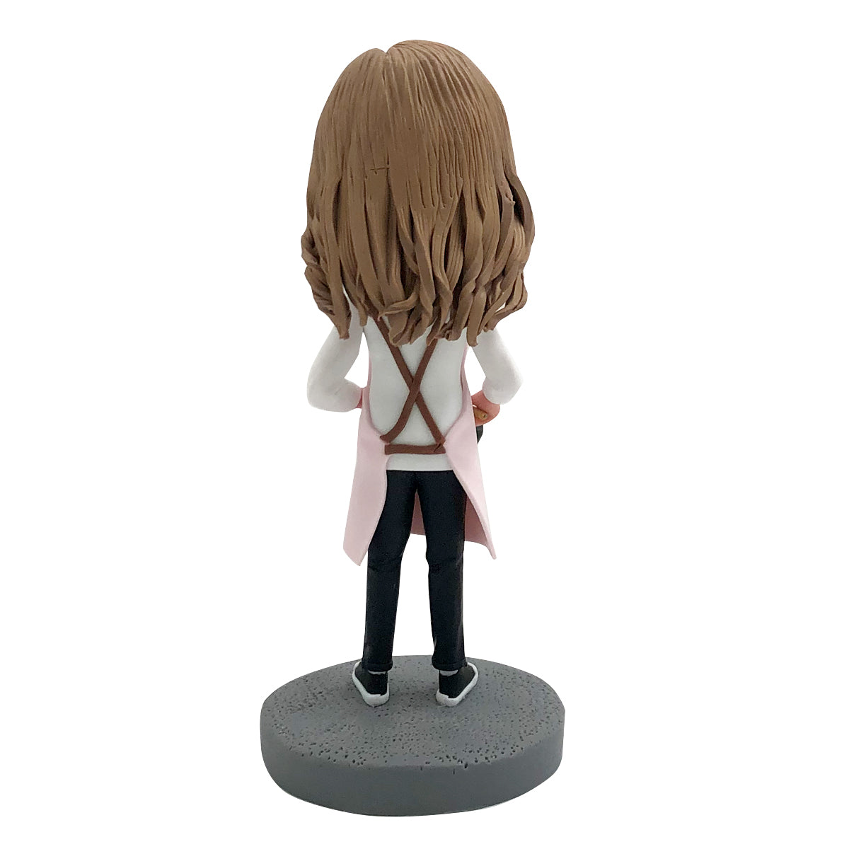 Niestandardowa Bobblehead Gotująca Mama Z Patelnią
