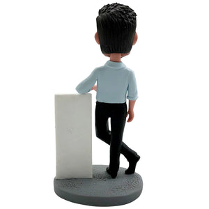 Niestandardowa figurka Bobblehead z wykresem oka