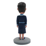 Niestandardowy Ojciec Bobblehead ze szlafrokiem