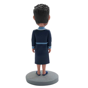 Niestandardowy Ojciec Bobblehead ze szlafrokiem