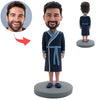Niestandardowy Ojciec Bobblehead ze szlafrokiem