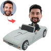 Niestandardowy Bobblehead z tatą prowadzącym