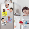 Niestandardowe magnesy na lodówkę Bobblehead Funny Face