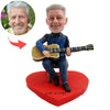 Pomysł na prezent na Dzień Ojca – niestandardowa figurka Bobblehead z gitarą