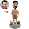 Niestandardowa koparka Bobblehead Muscleman