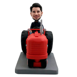 Niestandardowy Bobblehead z pojazdami rolniczymi