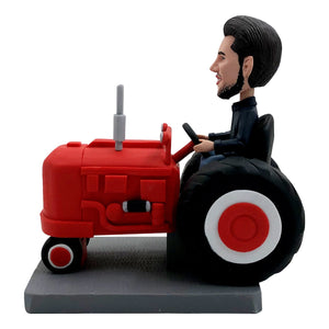 Niestandardowy Bobblehead z pojazdami rolniczymi