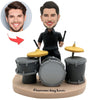 Niestandardowy Bobblehead grający na perkusji