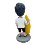 Niestandardowa figurka Bobblehead z deską surfingową