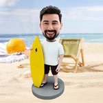 Niestandardowa figurka Bobblehead z deską surfingową